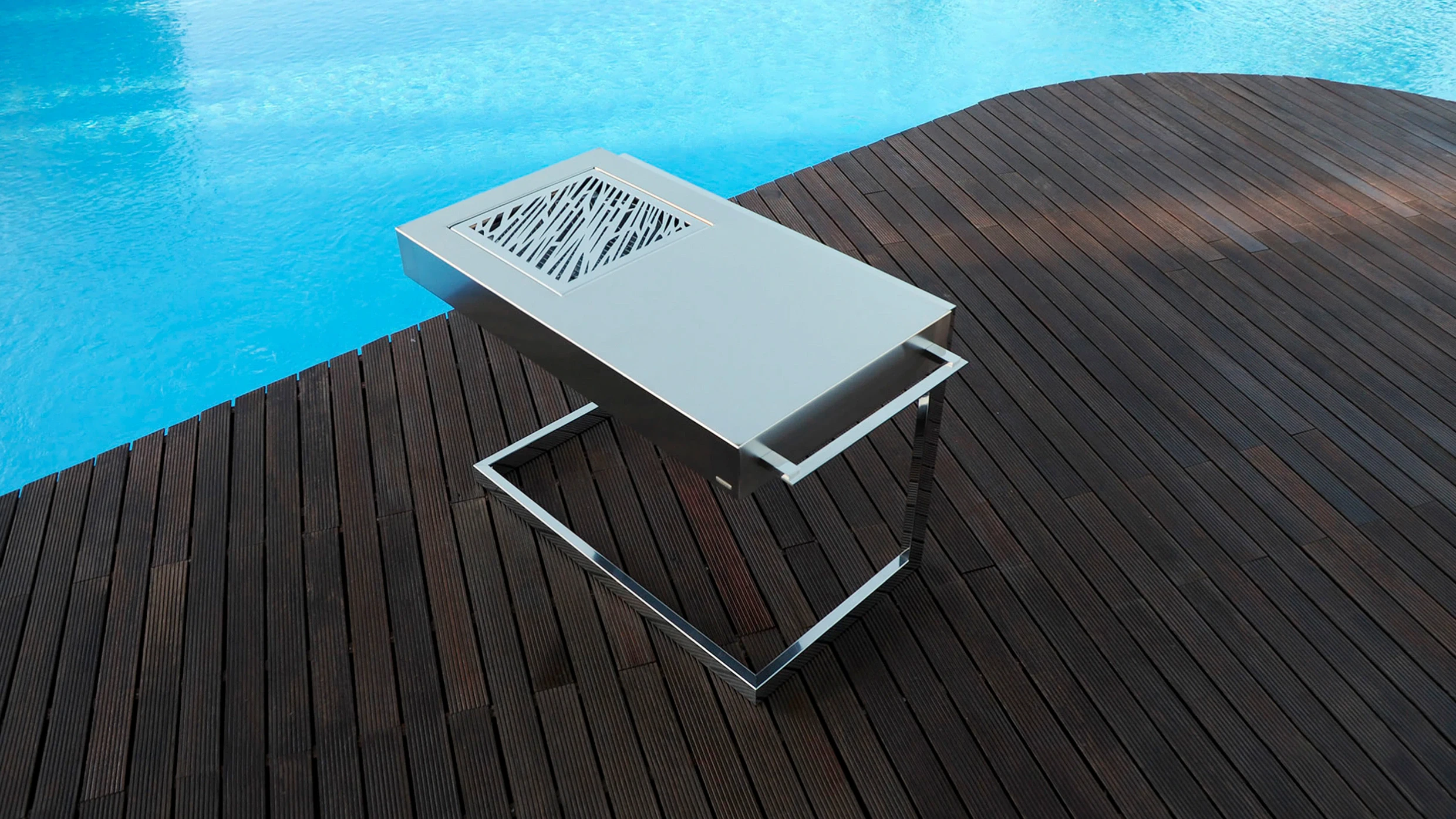barbecue inox a carbonella