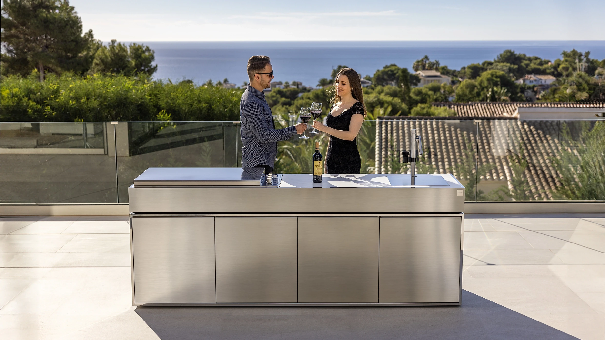 cucina da esterno componibile
