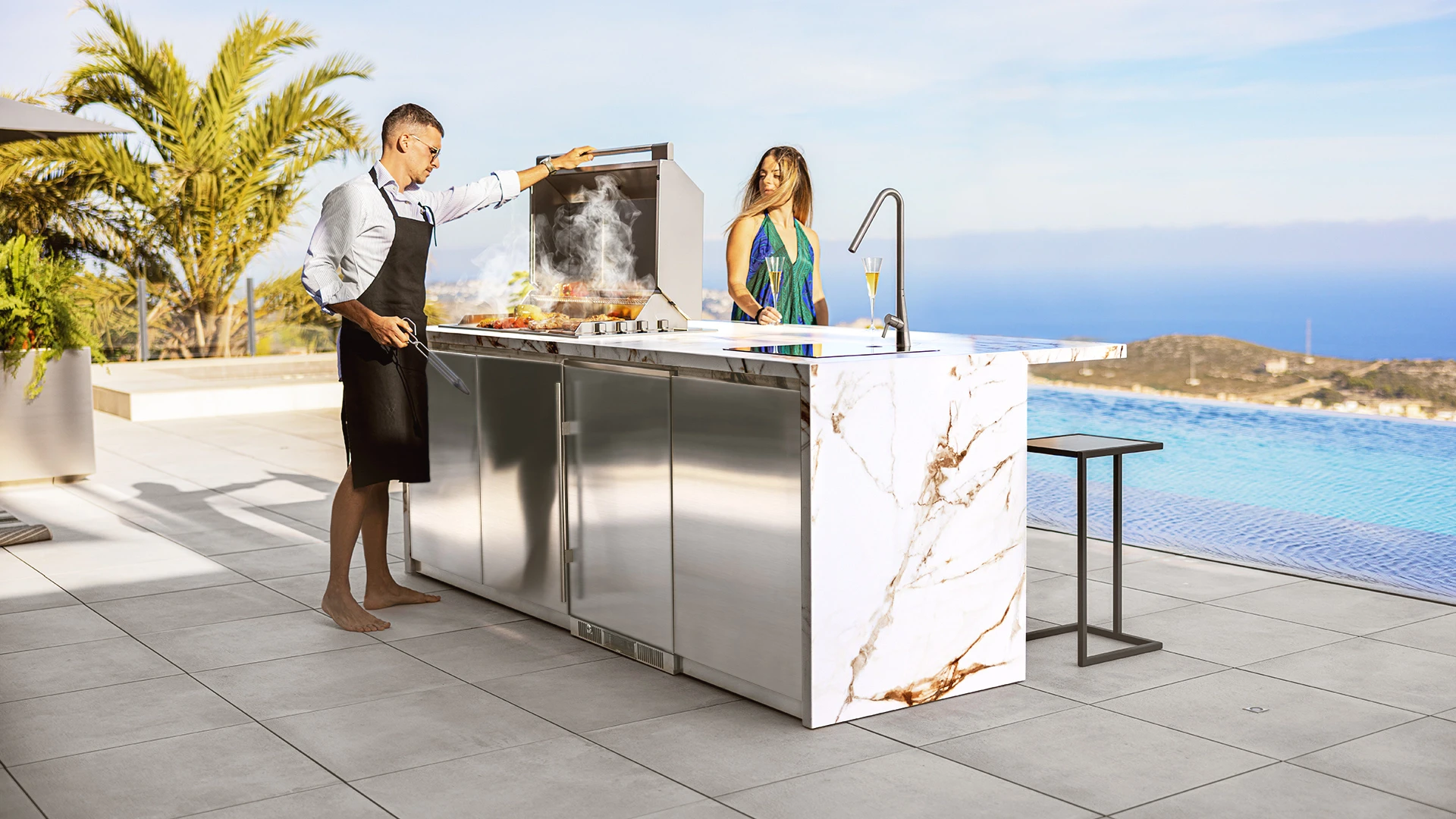 Cucina professionale da esterno