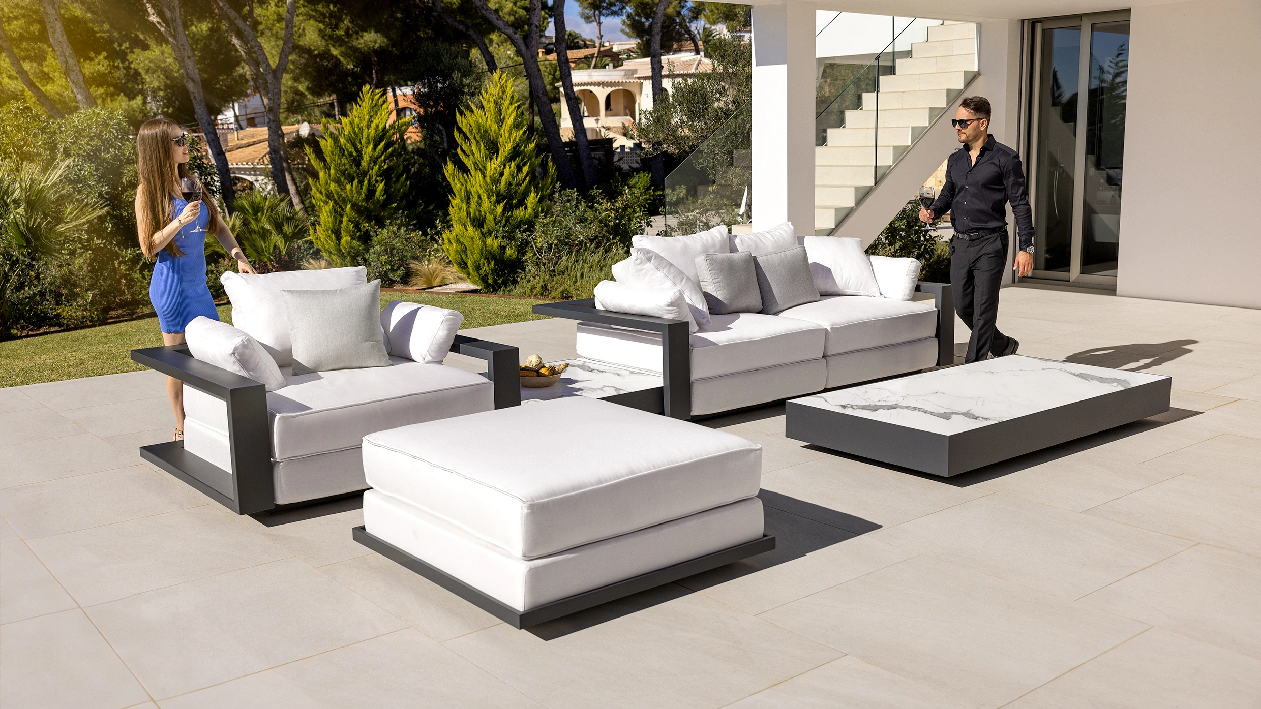 arredo giardino lusso
