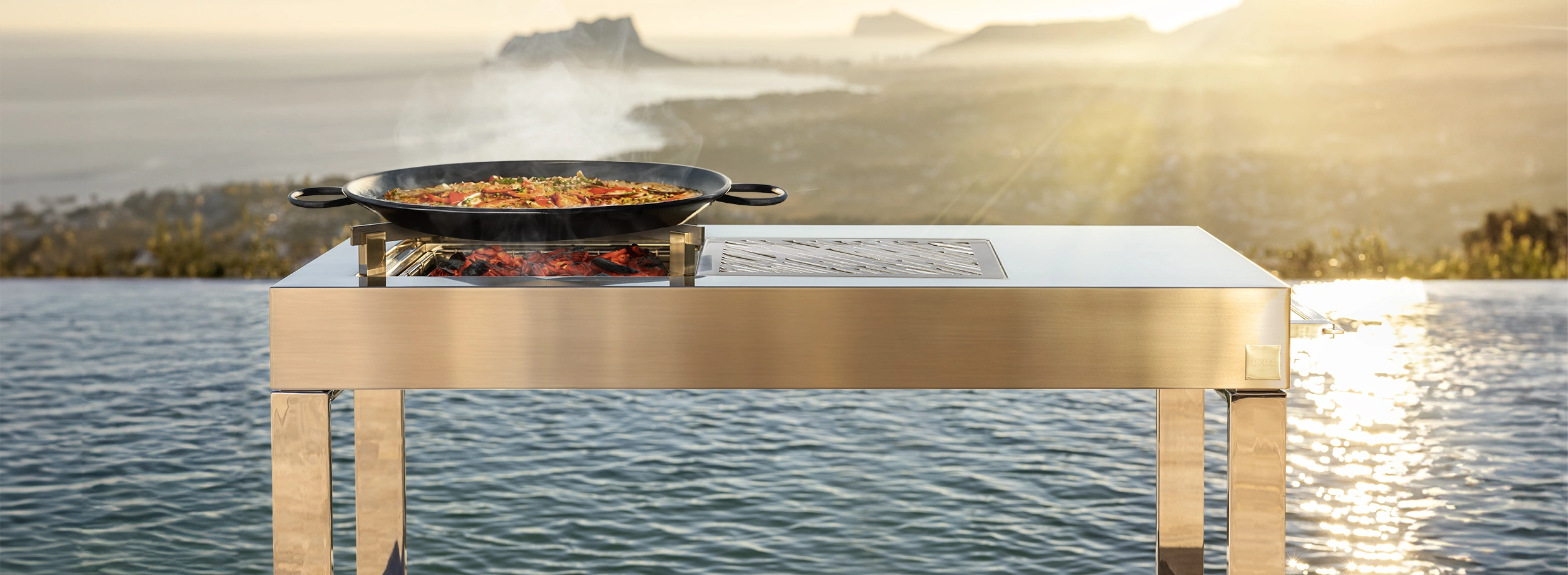 barbecue a carbonella con ruote