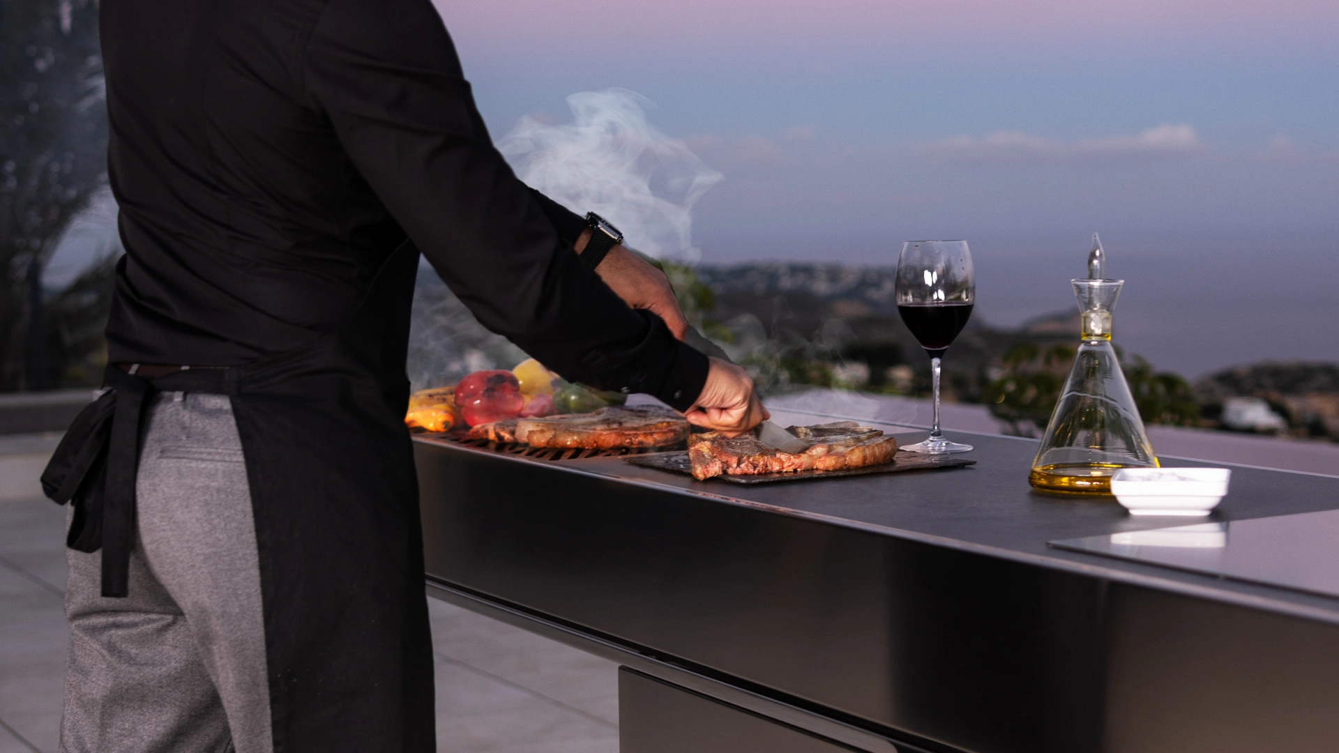 cucina da terrazzo