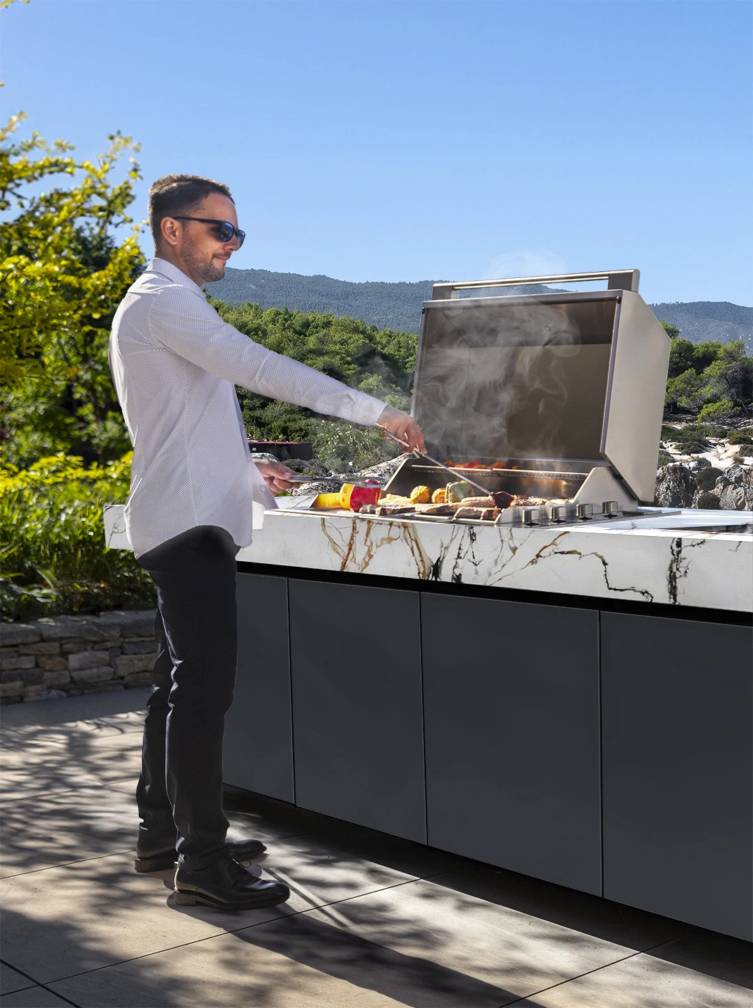 cucina gas da esterno